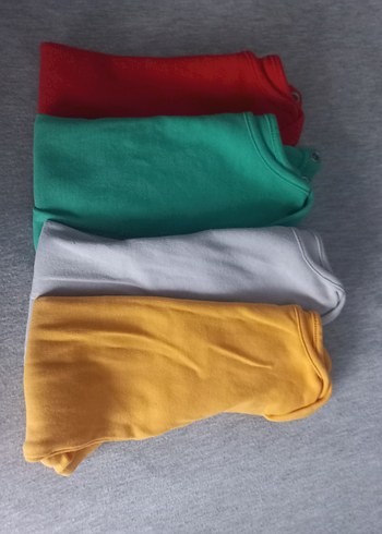 Kısa Kollu Pamuklu Bebek Body - Görsel 2