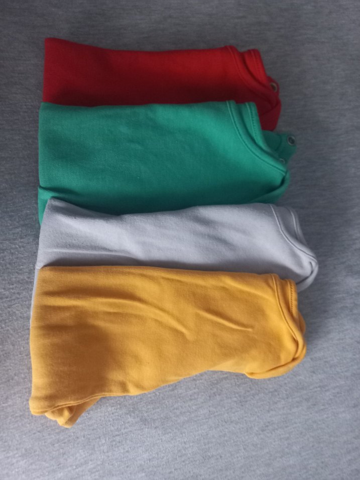 Kısa Kollu Pamuklu Bebek Body - Görsel 2