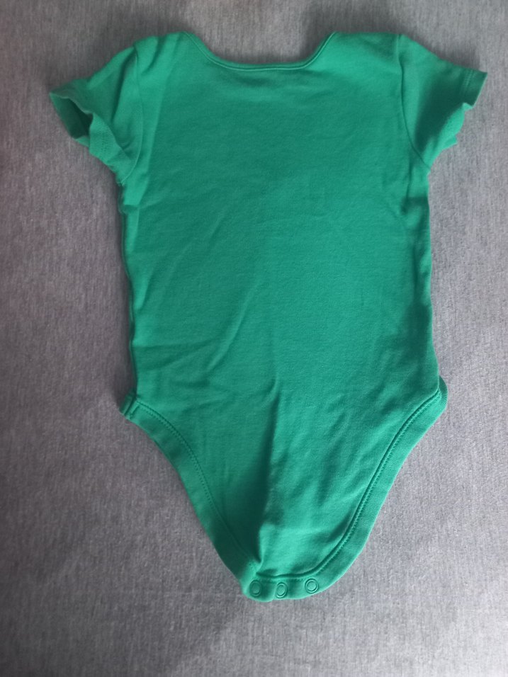 Kısa Kollu Pamuklu Bebek Body - Görsel 5