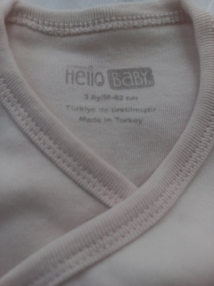 Beyaz Uzun Kollu Bebek Takımı - Görsel 4