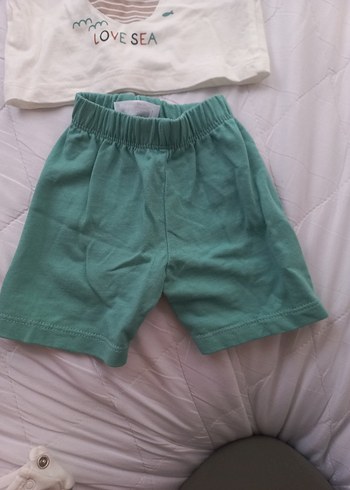 Bebek Erkek Kısa Kollu Baskılı Takım - Görsel 6