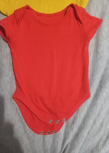 Kısa Kollu Bebek Kız Body 2'li Set - Görsel 2