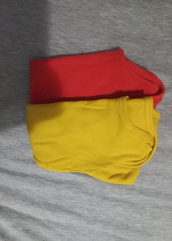 Kısa Kollu Bebek Kız Body 2'li Set - Görsel 4