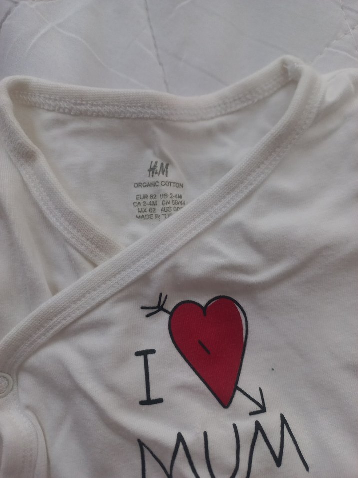 Uzun Kollu Beyaz Bebek Zıbını - Görsel 2