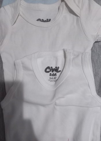 Bebek Erkek Kısa Kollu Pamuklu Body Seti - Görsel 2