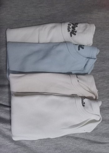 Bebek Erkek Kısa Kollu Pamuklu Body Seti - Görsel 5