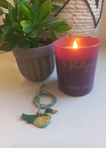 Renkli Püsküllü Bohem Kuş Kolye El Yapımı - Görsel 4