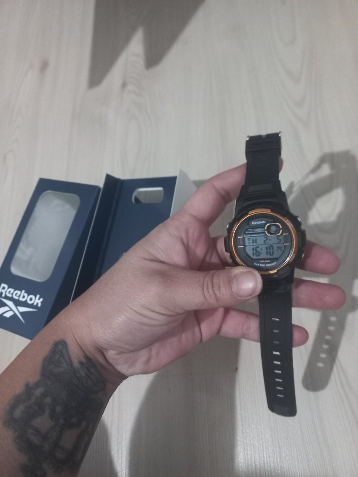 Reebok Erkek Dijital Spor Saati Siyah - Görsel 2