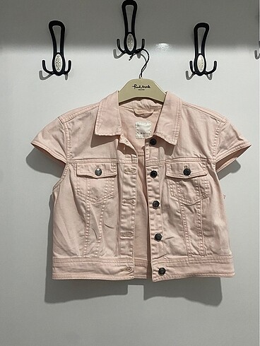 Crop ceket kot ceket