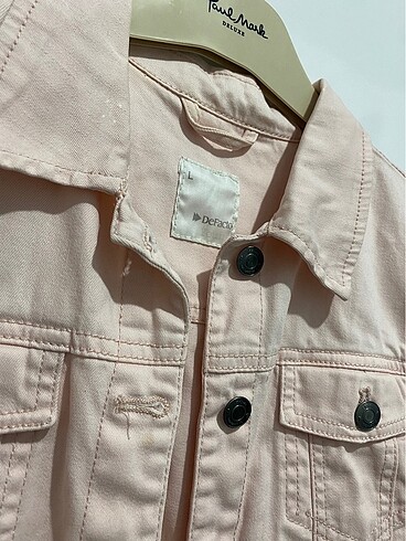 l Beden Crop ceket kot ceket
