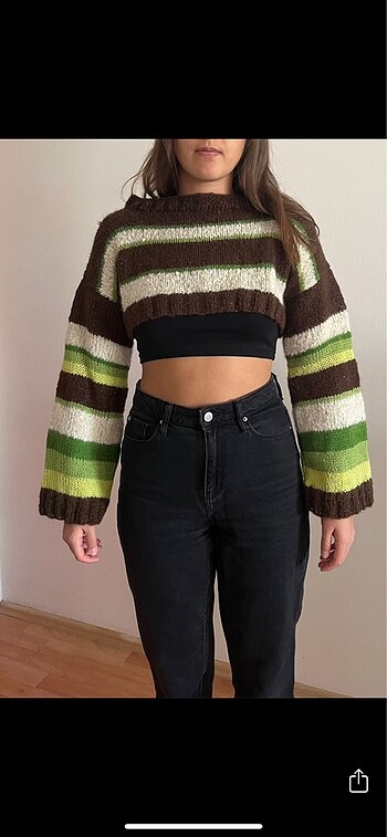 s Beden El Örgüsü Crop