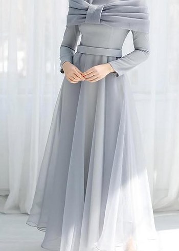 Tesettür Abiye Elbise - Görsel 2