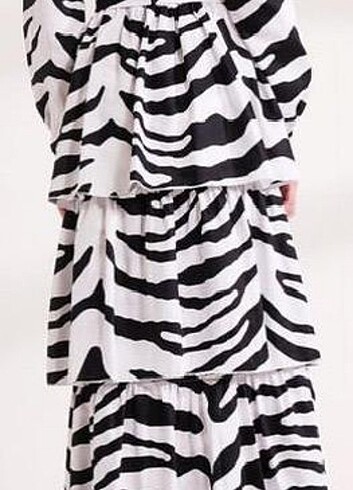 Ceylan otantik  tesettür elbise - Görsel 3