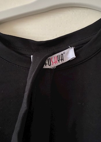 Kemerli Siyah Ekose Uzun Elbise - Görsel 3