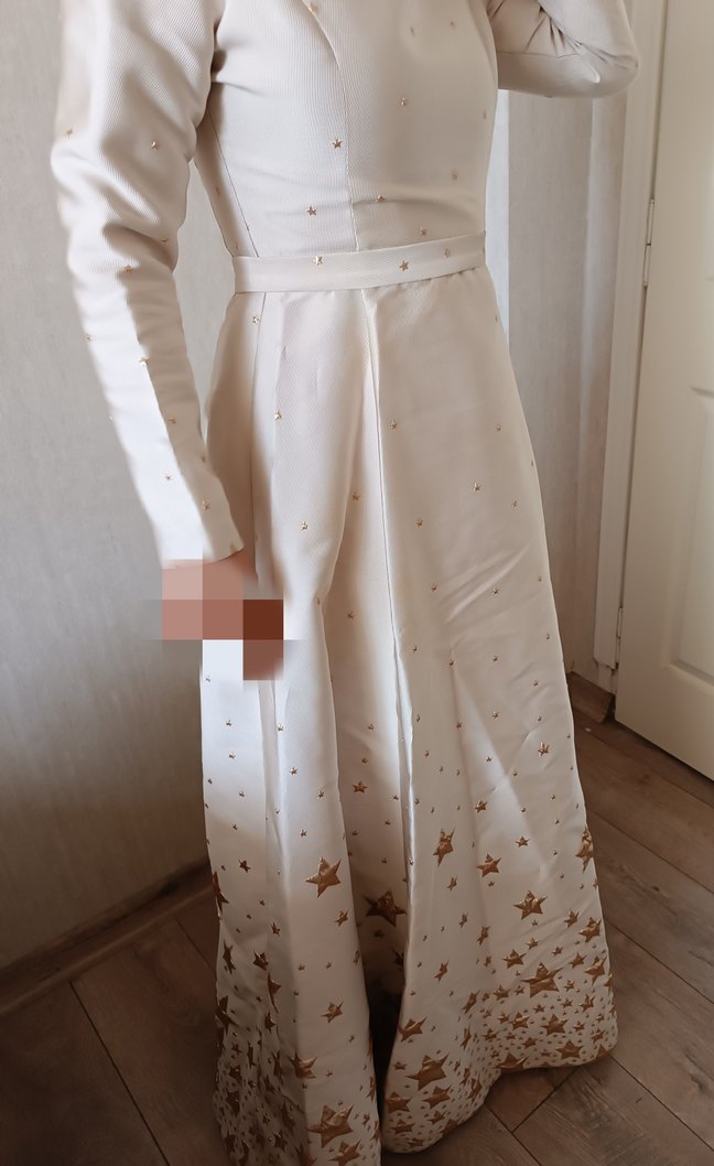 Tesettür abiye elbise -Nişan Elbisesi - mezuniyet elbisesi. - Görsel 2