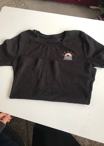 Siyah Kısa Kollu Tişört - Görsel 2