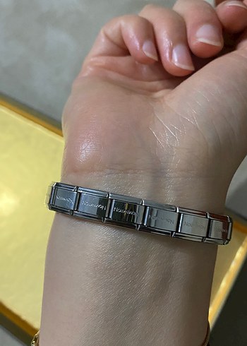Pandora Celik Nominitaion Bileklik Unisex Kadin Erkek