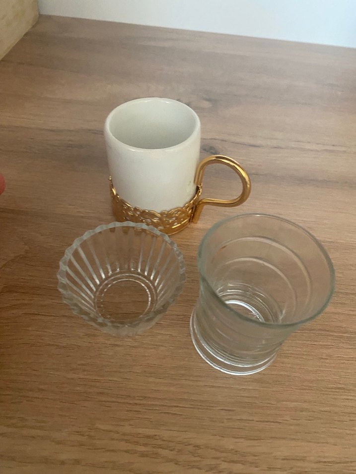 Parlak Altın Makyaj Organizer Tepsi - Görsel 4