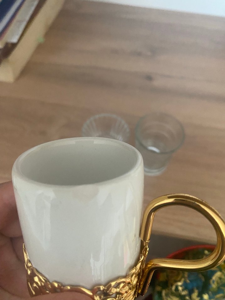 Parlak Altın Makyaj Organizer Tepsi - Görsel 5