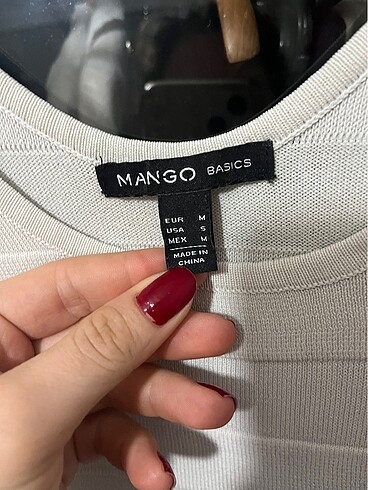 m Beden Mango elbise