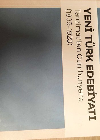 Yeni Türk Edebiyatı Kitabı