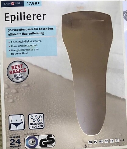 universal Beden Epilatör