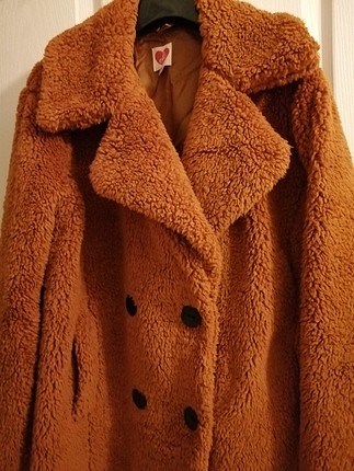 Tarcin rengi peluş mont
