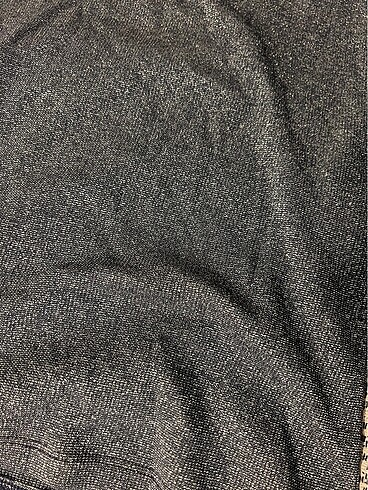 simli lacivert bluz - Görsel 4