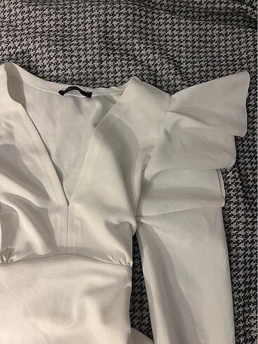 kol detayli bluz - Görsel 2