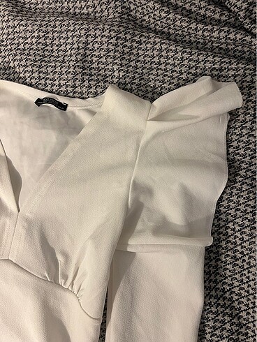 kol detayli bluz - Görsel 3