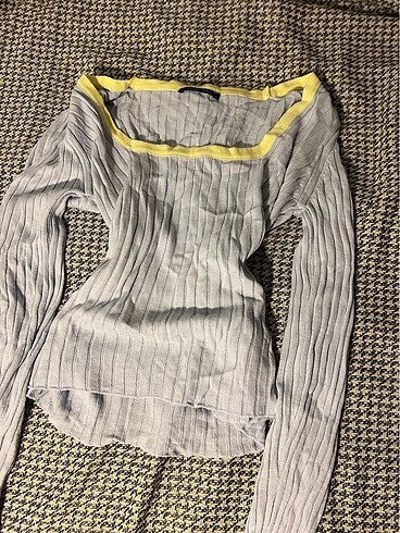 trendyol bebe mavisi ince kare yaka kazak - Görsel 4