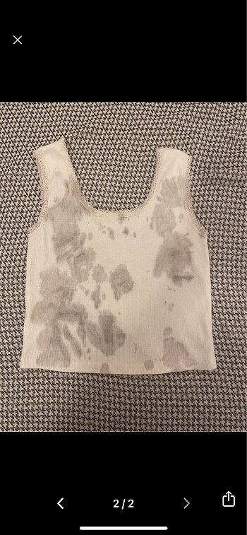 Batik desenli crop - Görsel 2