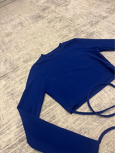 s Beden Crop lacivert