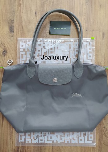 Longchamp Gri Kadın Omuz Çantası