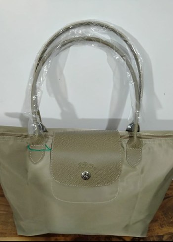  Beden Longchamp Bej Kadın Omuz Çanta