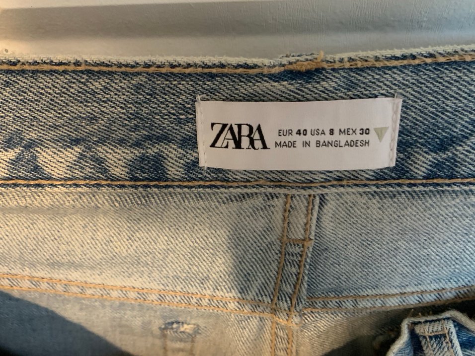 Gri Denim Loose Fit Midi Jean - Görsel 2