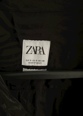 Siyah Keten Gömlek - Görsel 3