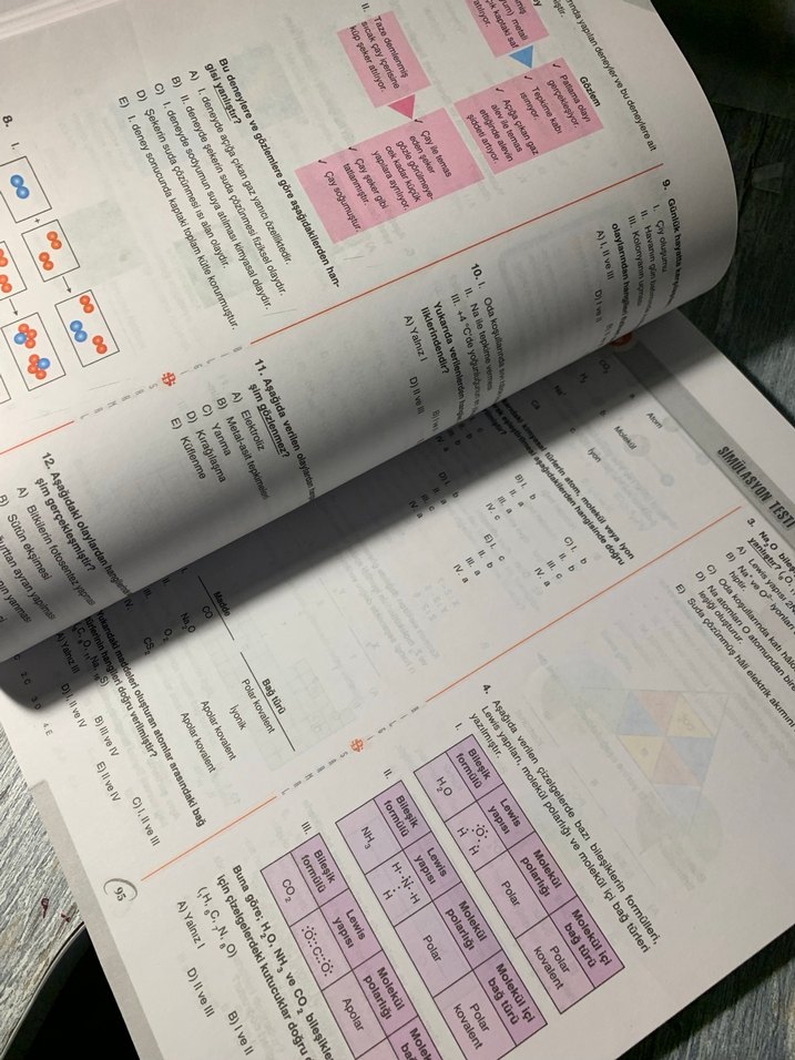 TYT Bilgi Sarmal Kimya Soru Bankası - Görsel 5