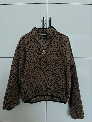 LEOPAR DETAYLI KAZAK