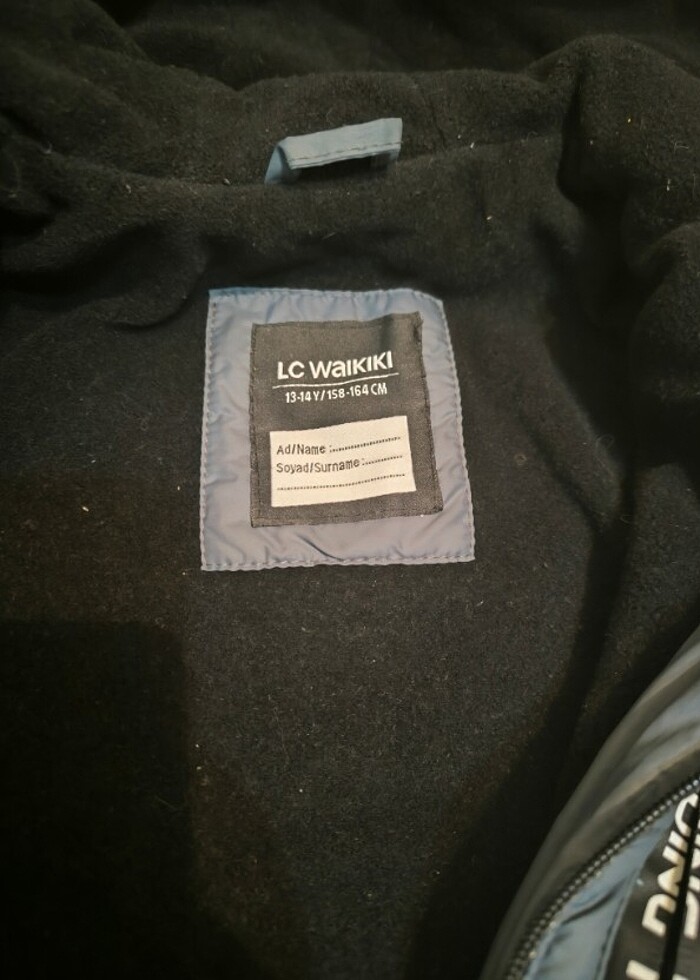 Erkek çocuk mont 14 yaş  - Görsel 4