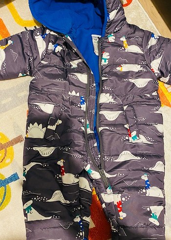 Erkek Bebek Astronot Mont - Görsel 6