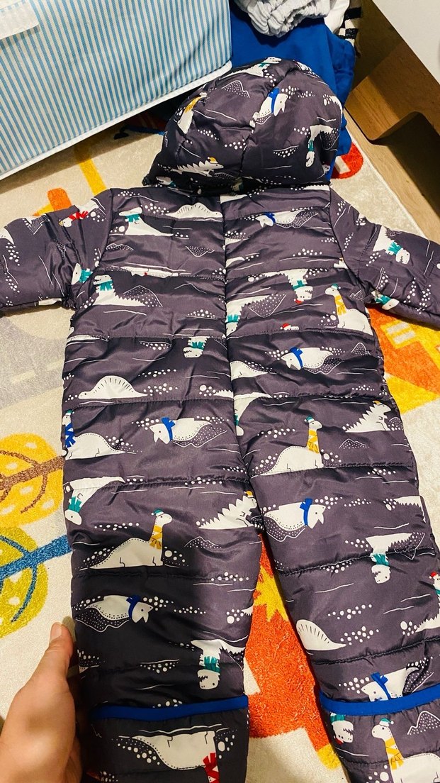 Erkek Bebek Astronot Mont - Görsel 2