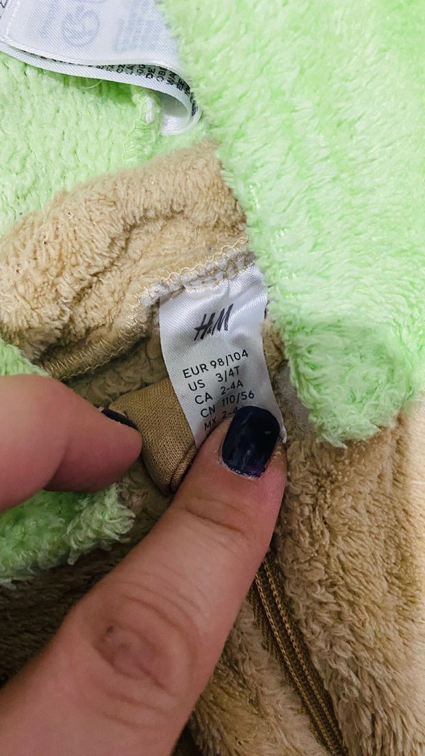 Kahverengi Fermuarlı Bebek Erkek Tulumu - Görsel 2