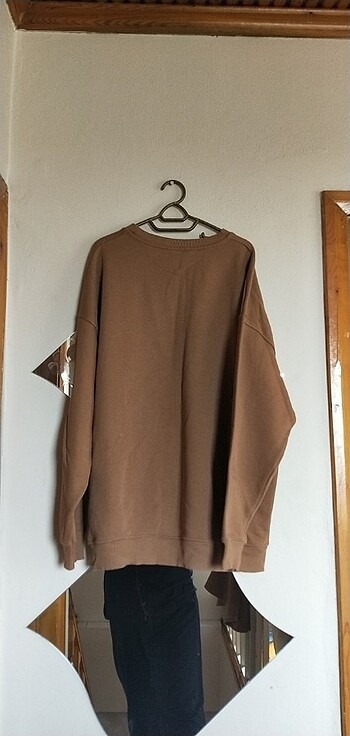 Addax Camel rengi sweatshirt 