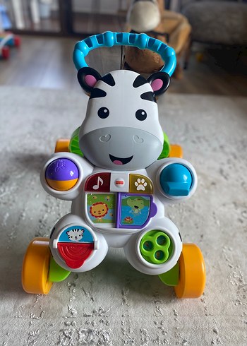 Fisher Price Fisher price ilk adım arkaZebra Figürlü Çok Renkli Bebek Yürütec