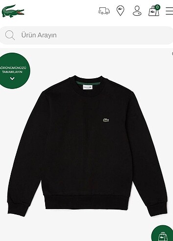 LACOSTE SWEATSHİRT 