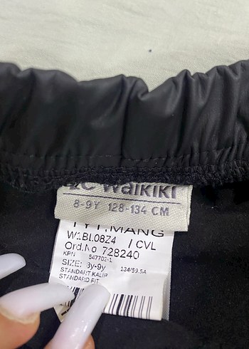 Kız çocuk deri Tayt - Görsel 3