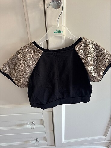 9 Yaş Beden Crop tshirt