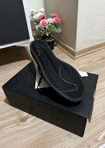 Adidas Superstar Siyah-Beyaz Unisex Spor Ayakkabı 42 - Görsel 5