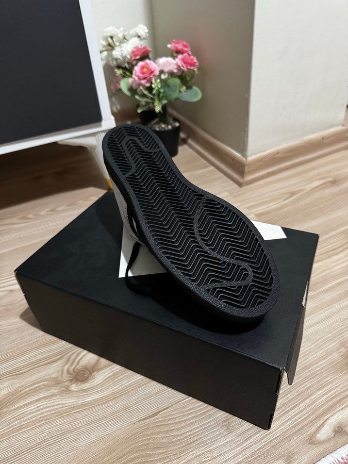 Adidas Superstar Siyah-Beyaz Unisex Spor Ayakkabı 42 - Görsel 5